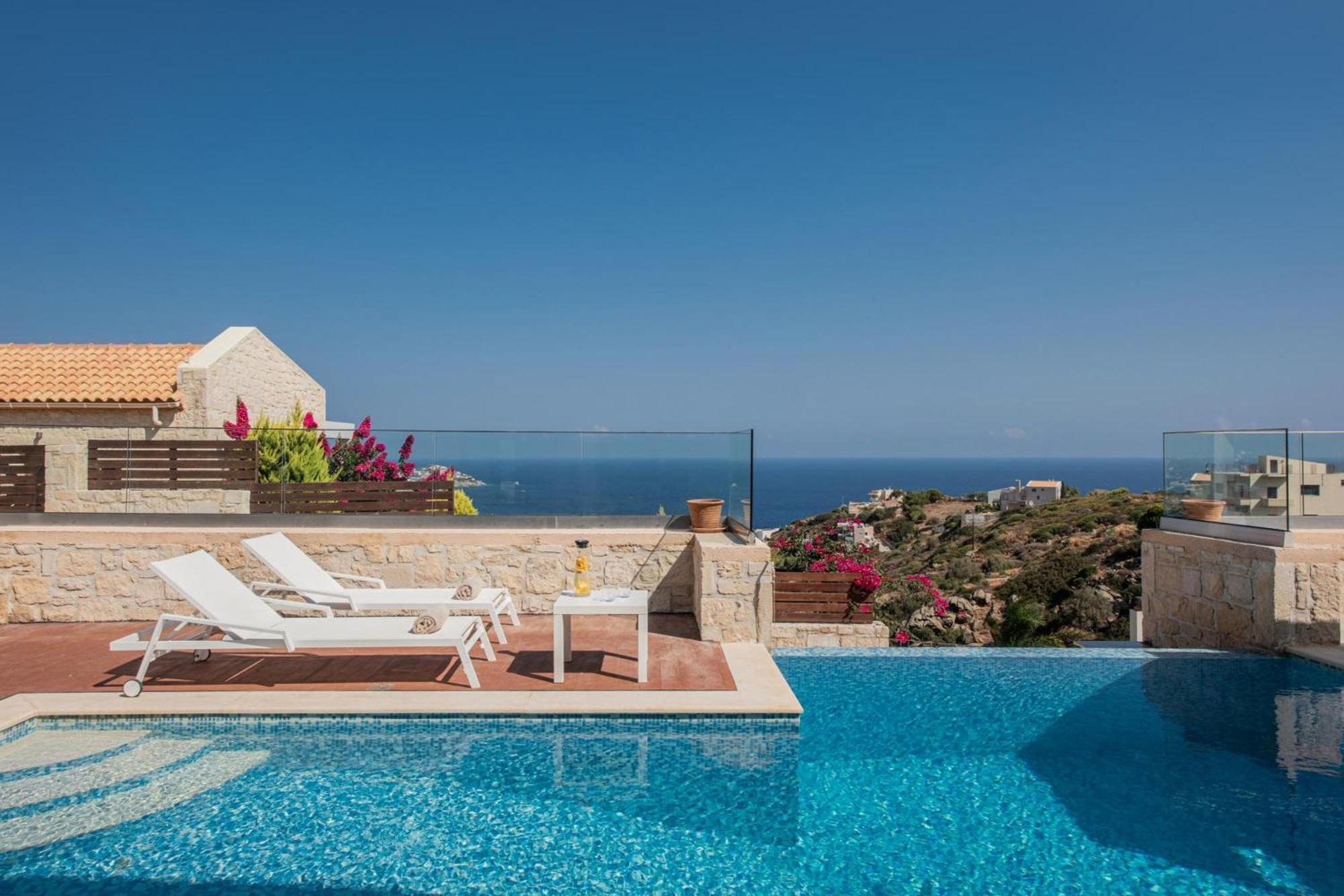 Omega House In Crete Villa Ligaria  Buitenkant foto