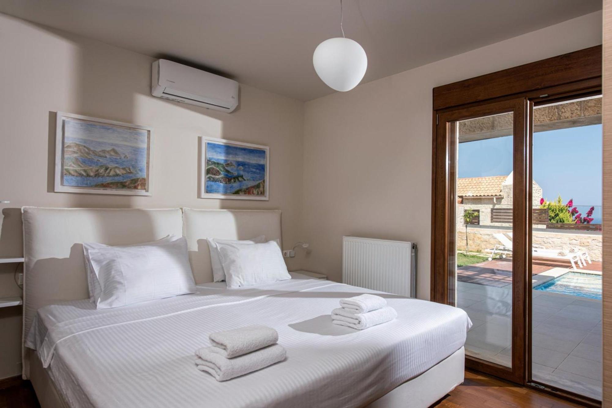 Omega House In Crete Villa Ligaria  Buitenkant foto
