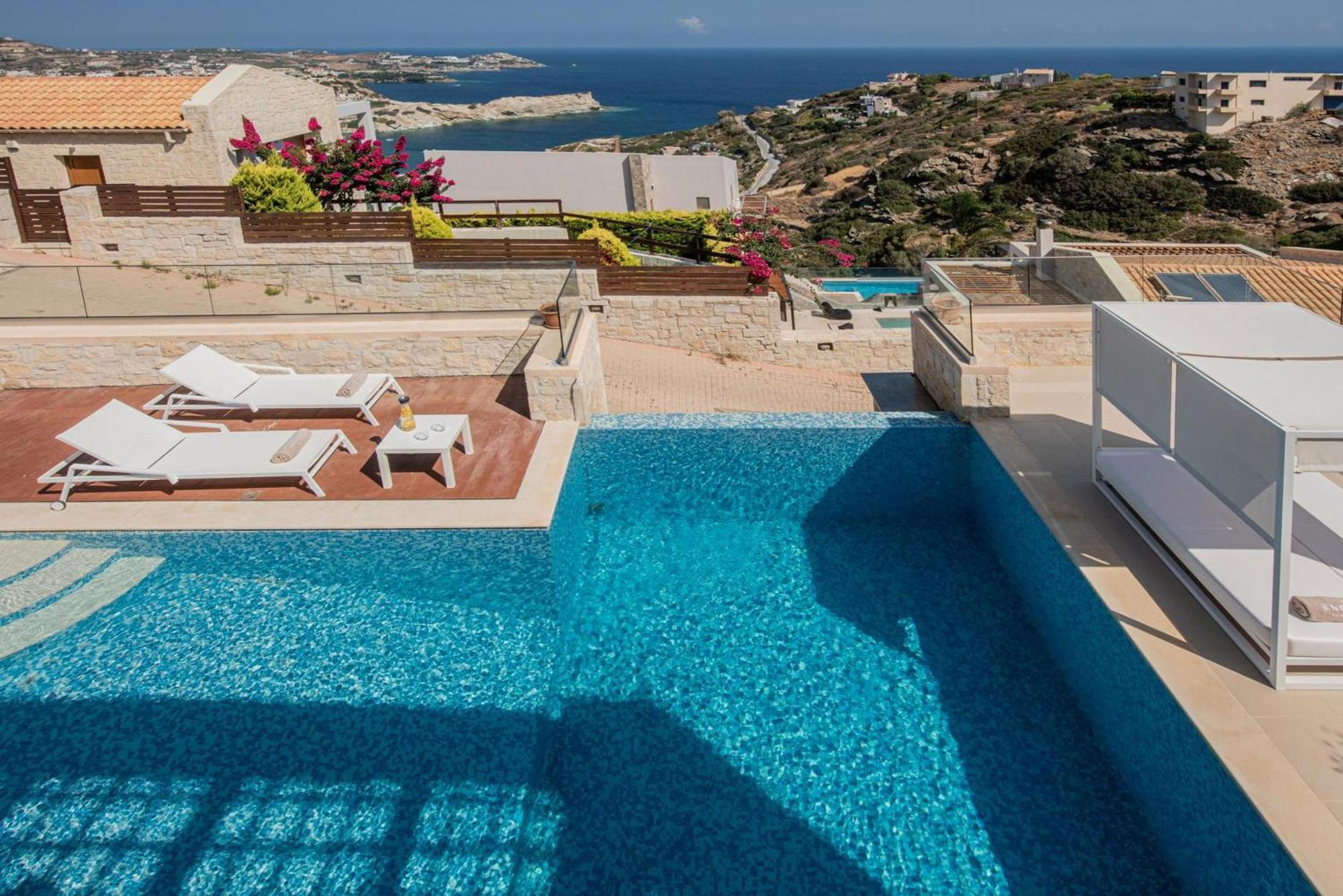 Omega House In Crete Villa Ligaria  Buitenkant foto