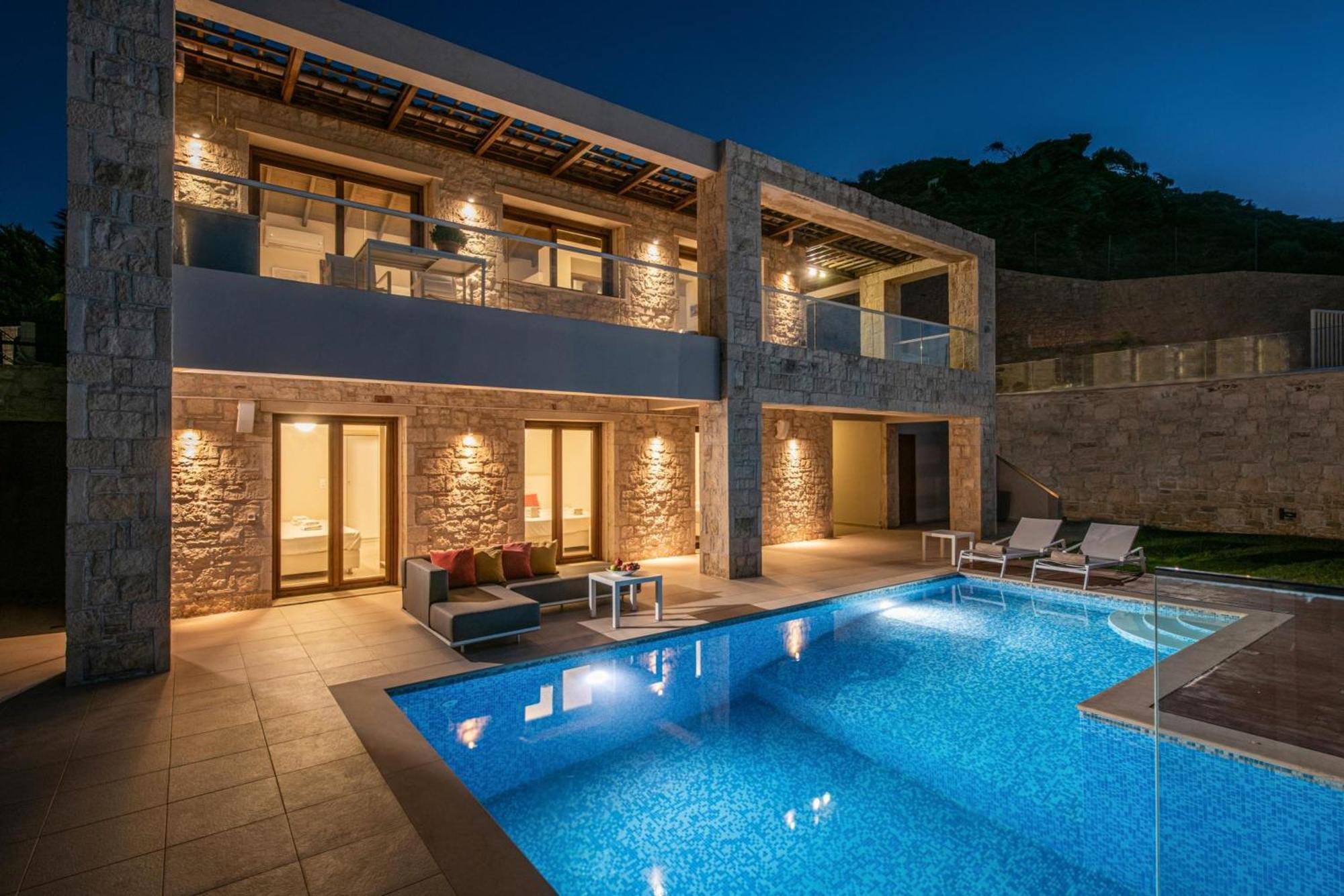 Omega House In Crete Villa Ligaria  Buitenkant foto